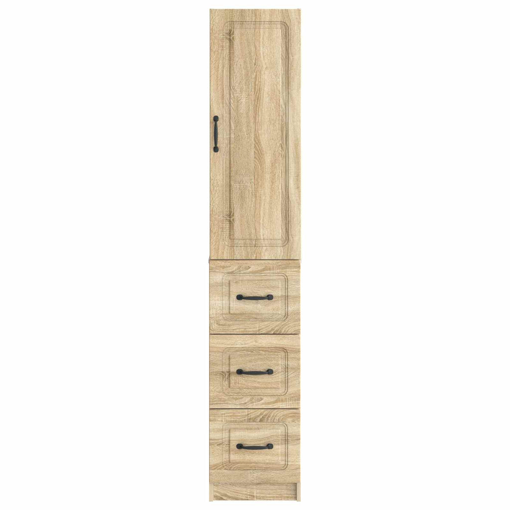 Schrankset 2 pcs Sonoma-Eiche 33 x 34,5 x 87 cm Holzwerkstoff