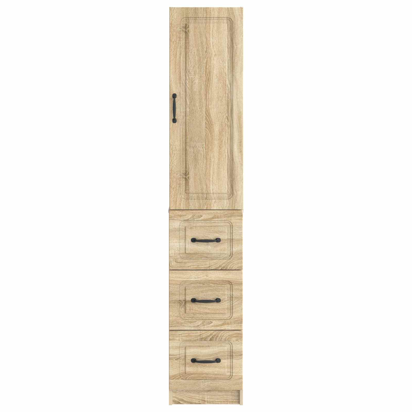 Schrankset 2 pcs Sonoma-Eiche 33 x 34,5 x 87 cm Holzwerkstoff