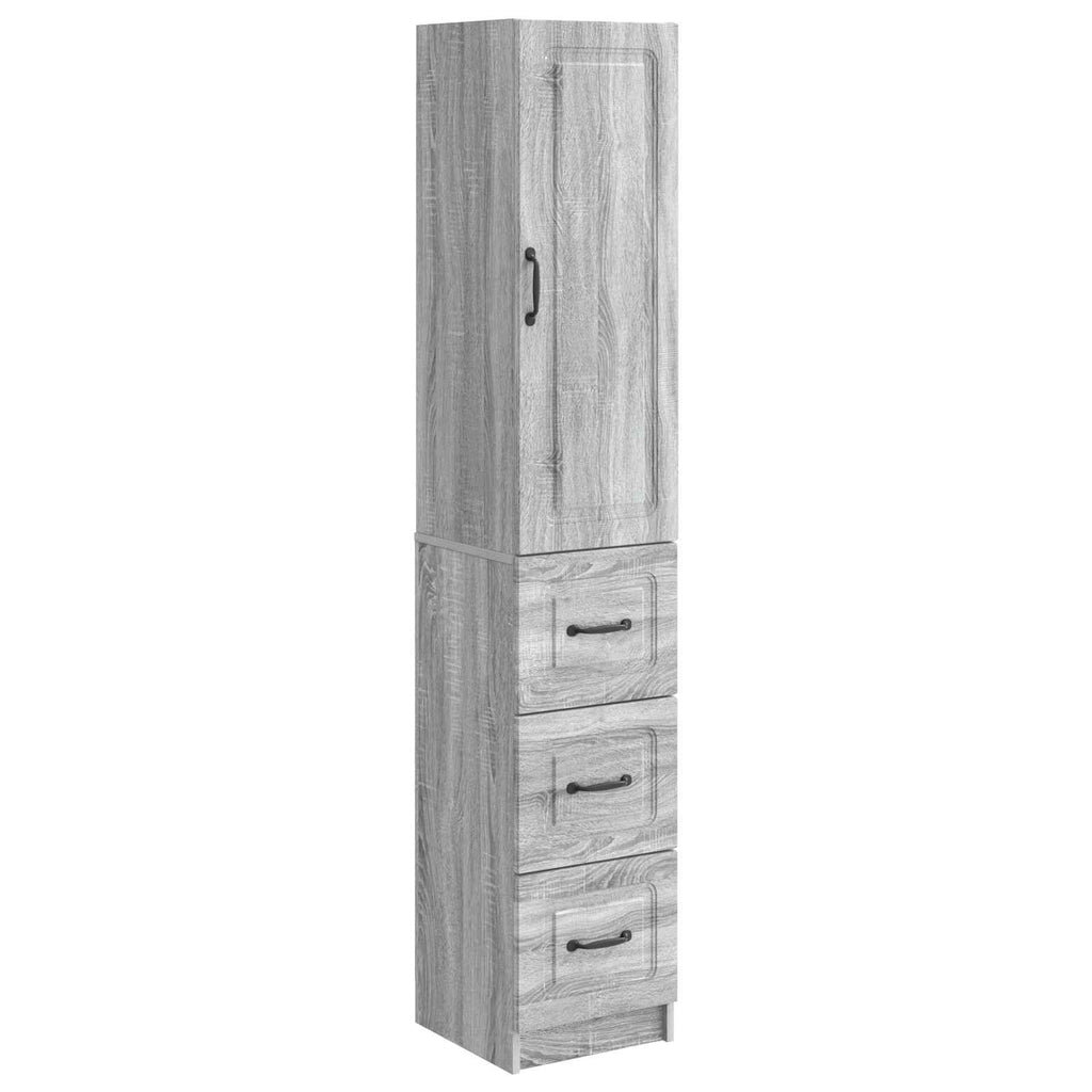 Schrankset 2 pcs Grau Sonoma 33 x 34,5 x 87 cm Holzwerkstoff