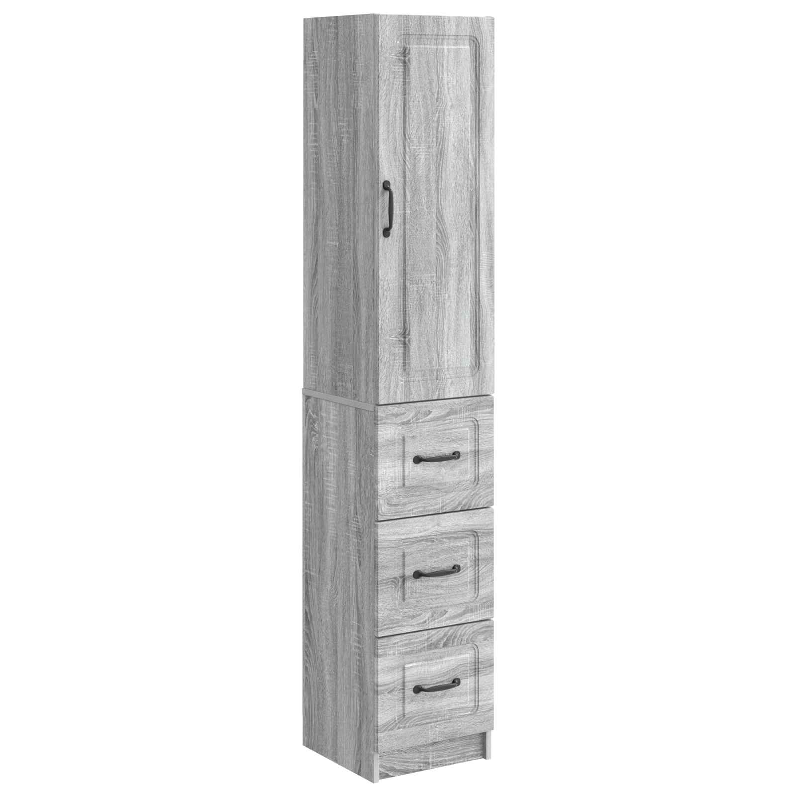 Schrankset 2 pcs Grau Sonoma 33 x 34,5 x 87 cm Holzwerkstoff