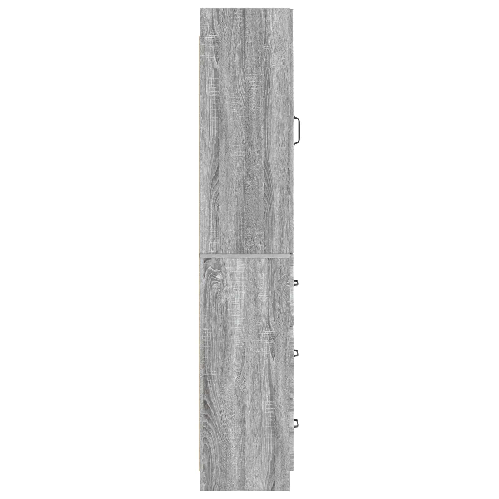Schrankset 2 pcs Grau Sonoma 33 x 34,5 x 87 cm Holzwerkstoff