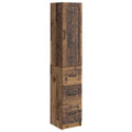 Schrankset 2 pcs Altholz 33 x 34,5 x 87 cm Holzwerkstoff