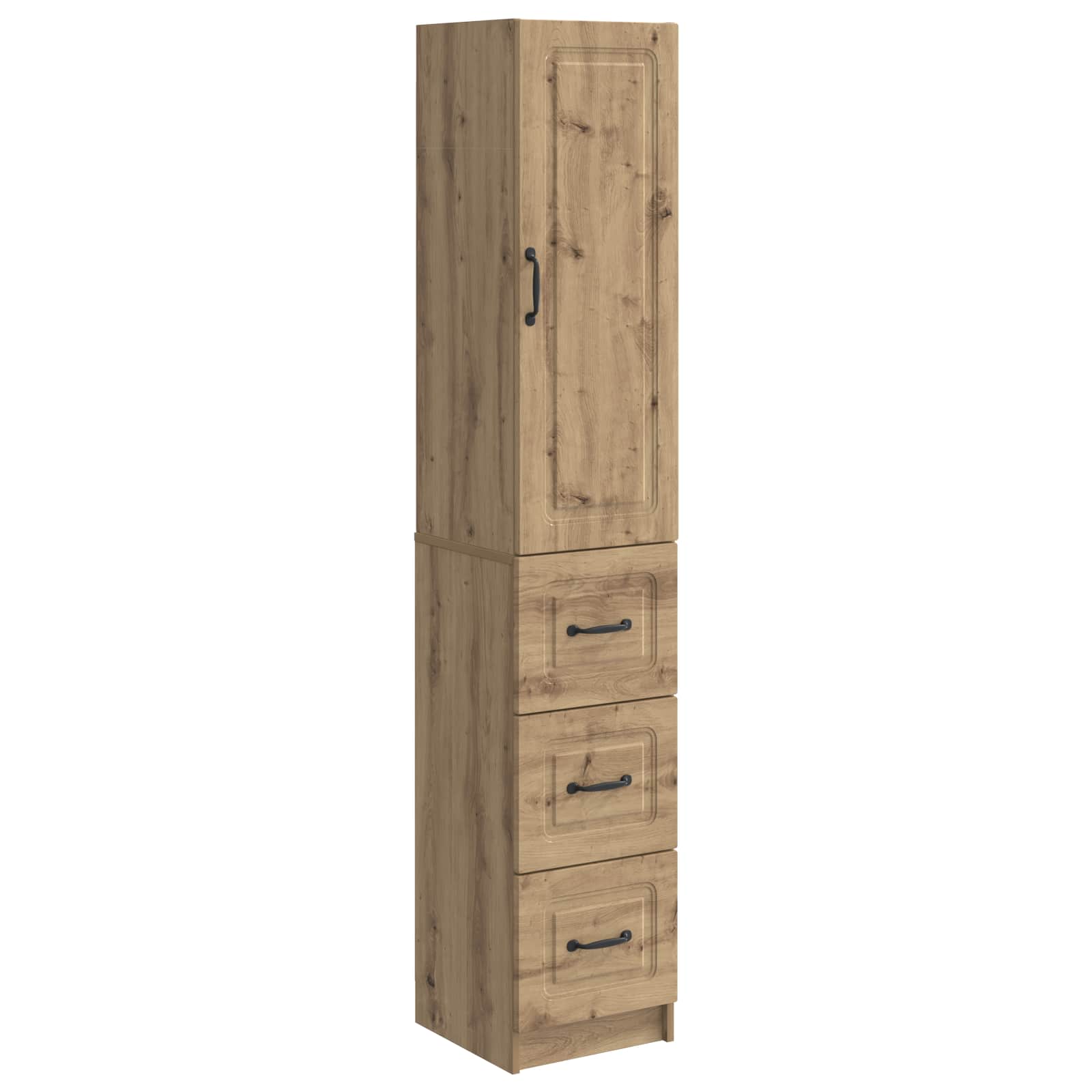 Schrankset 2 pcs Artisan-Eiche 33 x 34,5 x 87 cm Holzwerkstoff