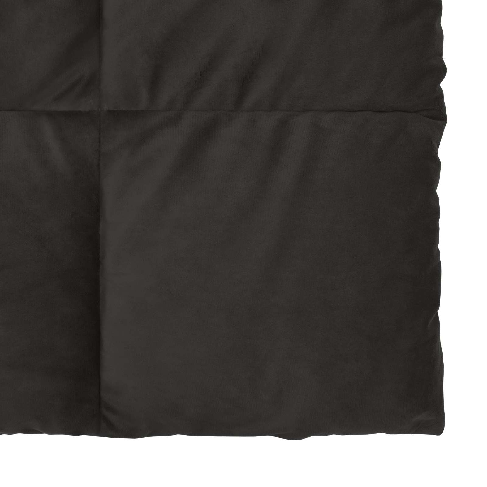 Sommerdecke Gesteppt Anthrazit 135 x 200 cm Mikrofaser