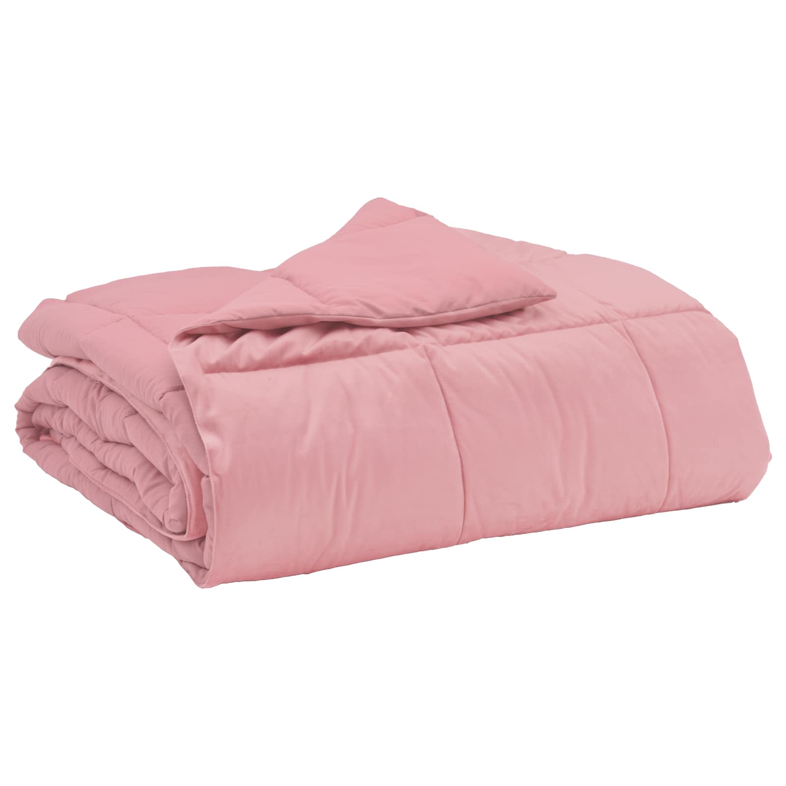Sommerdecke Gepolstert Rosa 140 x 220 cm Mikrofaser