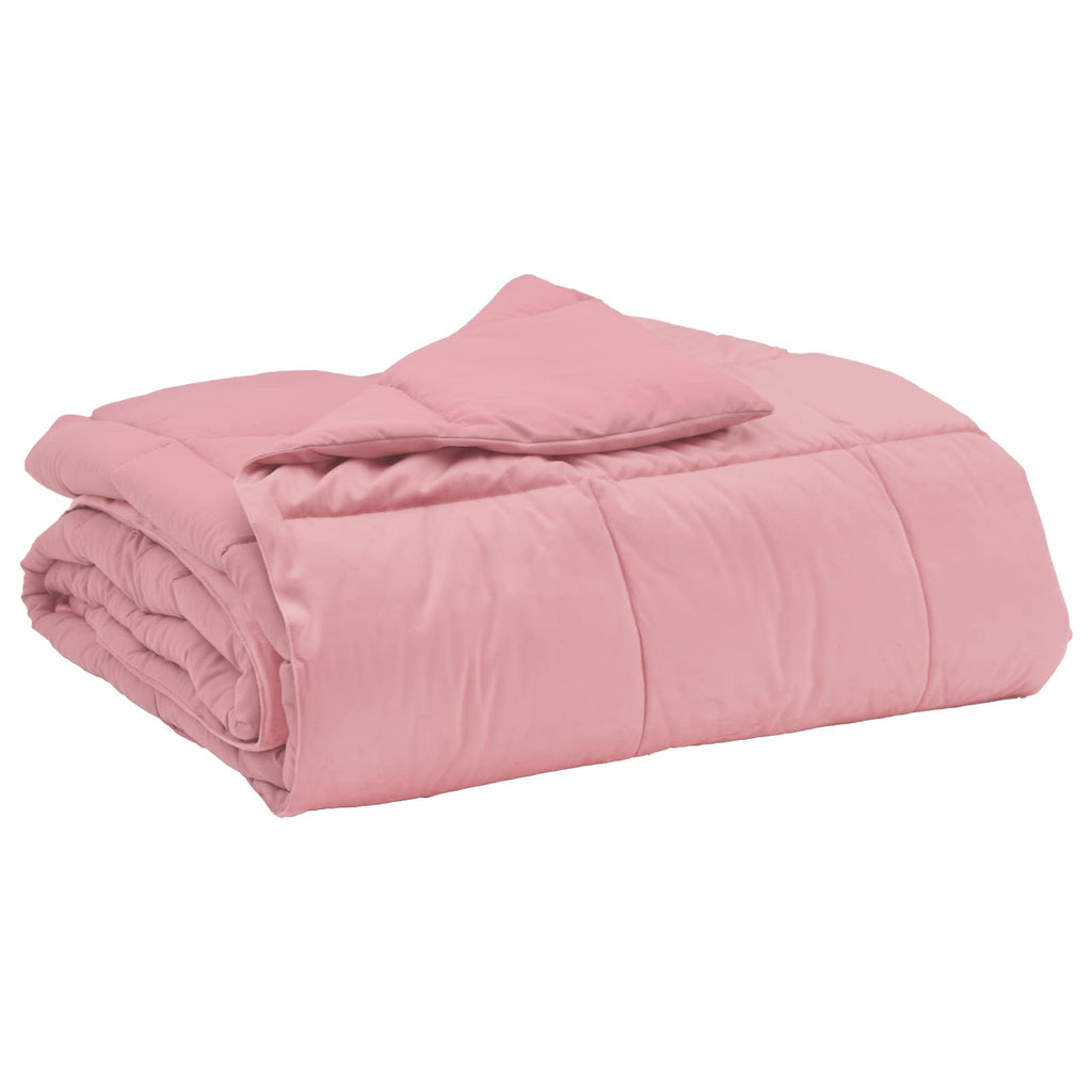 Sommerdecke Gepolstert Rosa 240 x 260 cm Mikrofaser