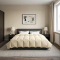 Sommerdecke Gepolstert Creme 220 x 260 cm Mikrofaser
