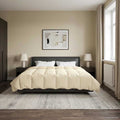 Sommerdecke Gepolstert Creme 240 x 260 cm Mikrofaser