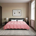 Winterbettdecke Gepolstert Rosa 200 x 220 cm Mikrofaser