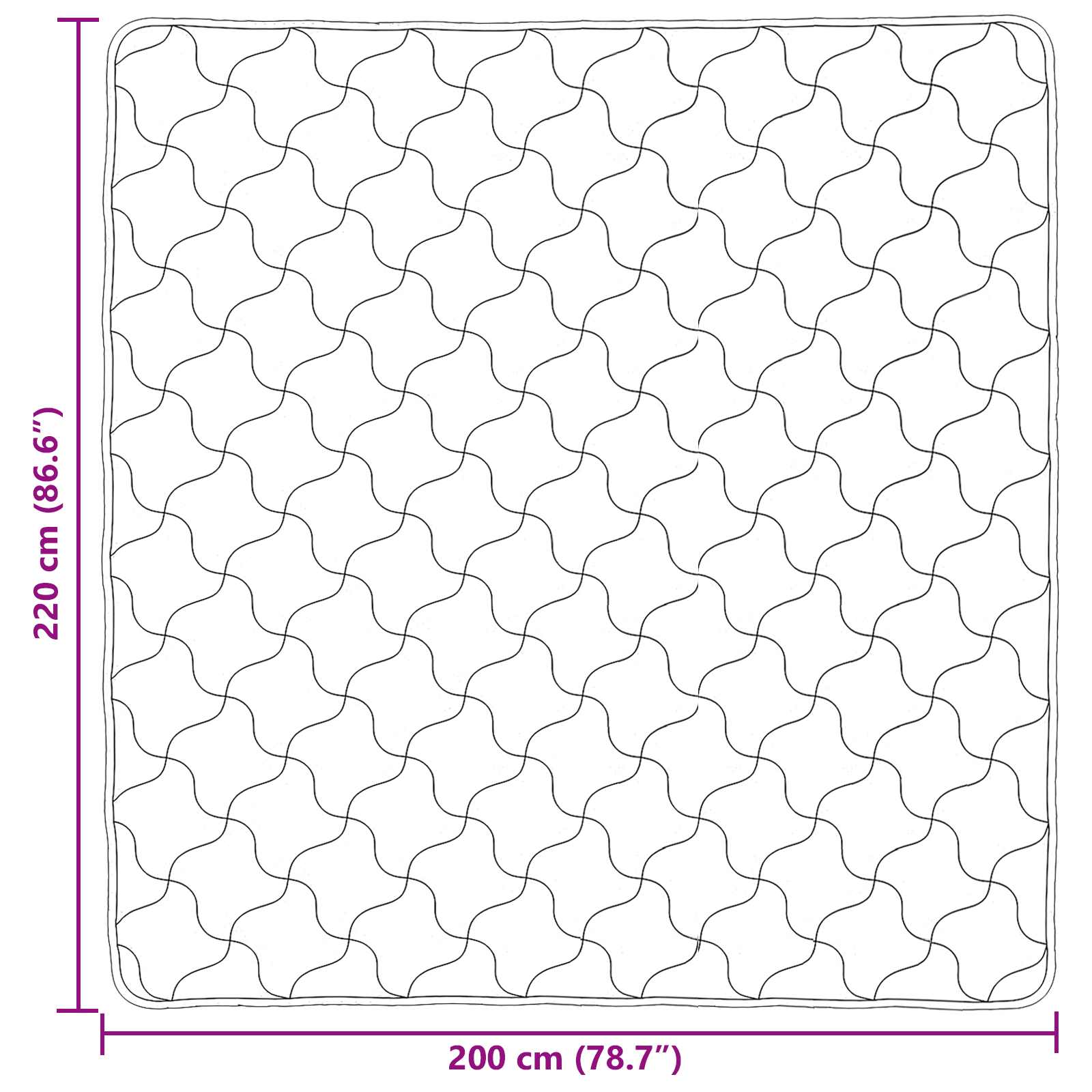 Sommerdecke Taupe 200 x 220 cm Mikrofaser und Teddy-Fleece