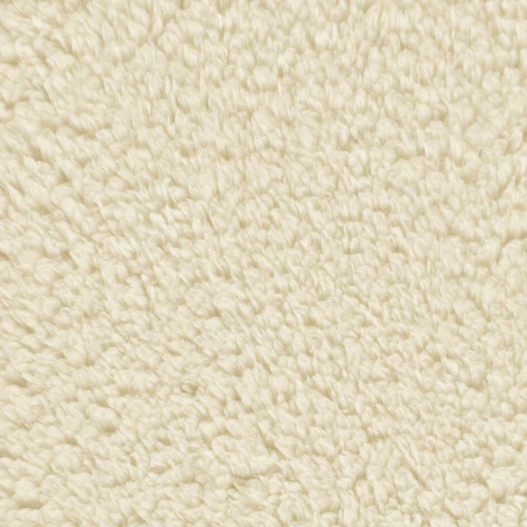 Sommerdecke Creme 140 x 220 cm Mikrofaser und Teddy-Fleece