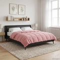 Ganzjahresbettdecke Gepolstert Rosa 200 x 200 cm