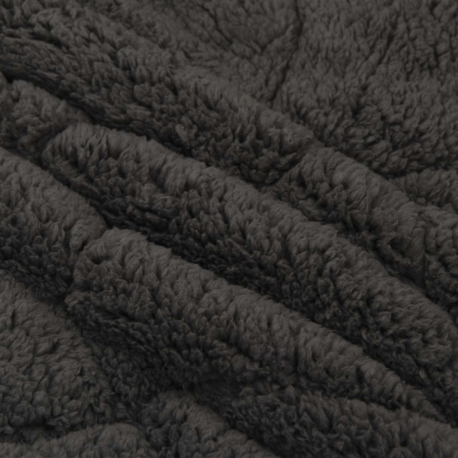 Winterbettdecke Gepolstert Anthrazit 220 x 240 cm