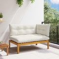Ecksofa Akazienholz