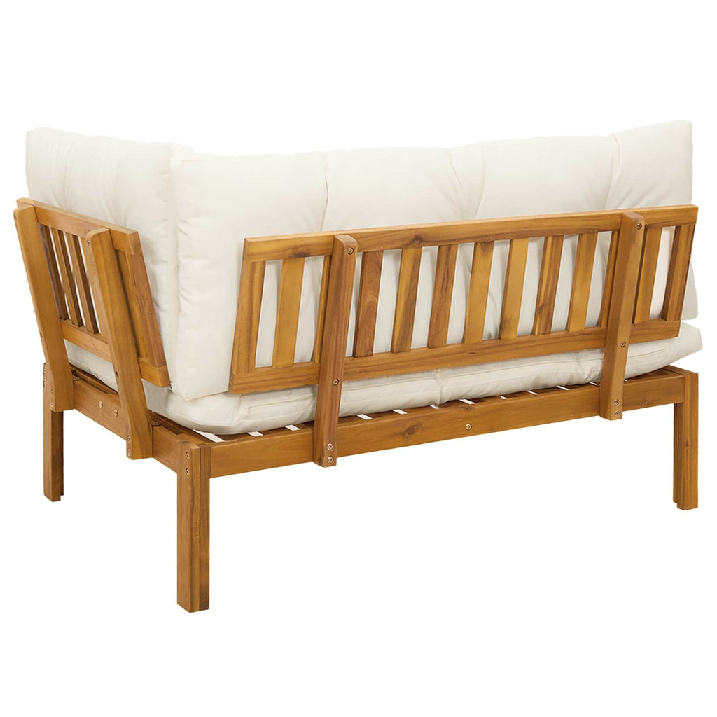 Ecksofa Akazienholz
