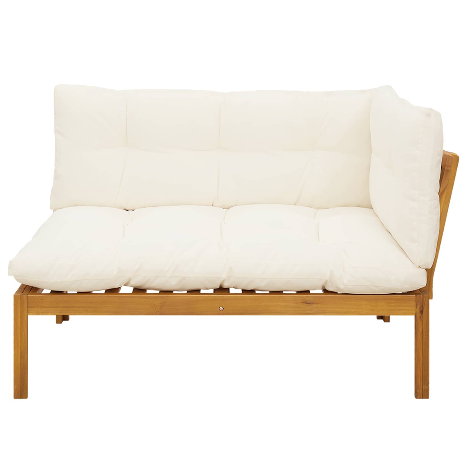 Ecksofa Akazienholz
