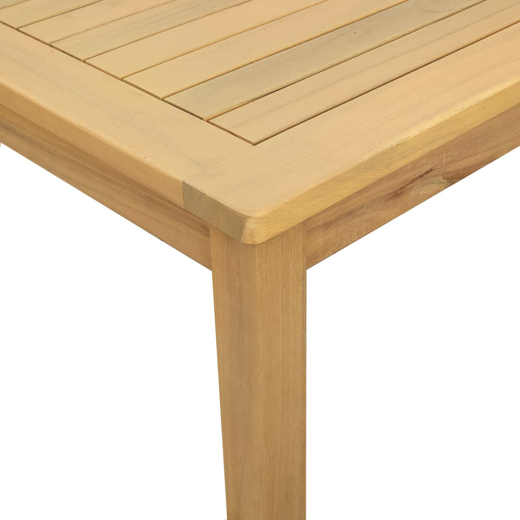 Couchtisch Helles Akazienholz 110 x 110 x 45 cm