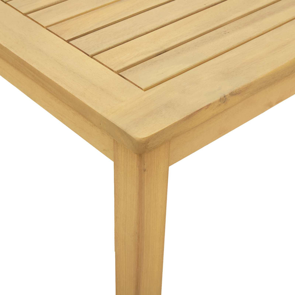 Couchtisch Helles Akazienholz 90 x 50 x 36 cm Massivholz Akazie