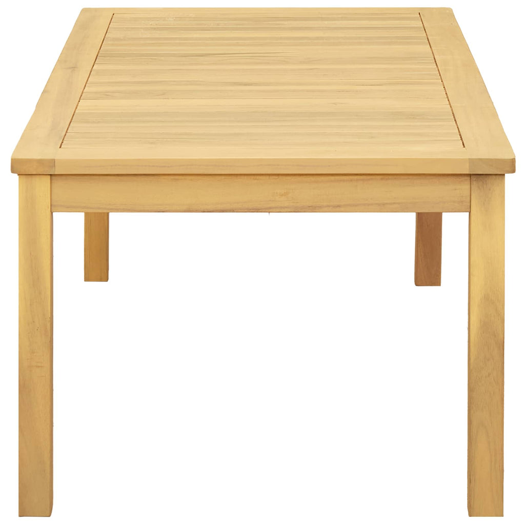 Couchtisch Helles Akazienholz 110 x 60 x 45 cm