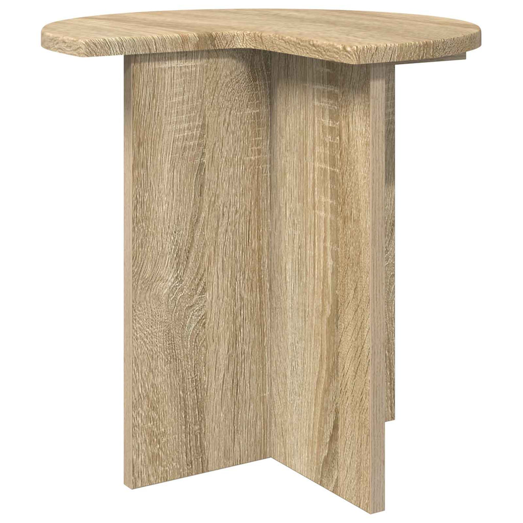 Beistelltisch 2 pcs Sonoma-Eiche Ø 39 x 38 cm Holzwerkstoff