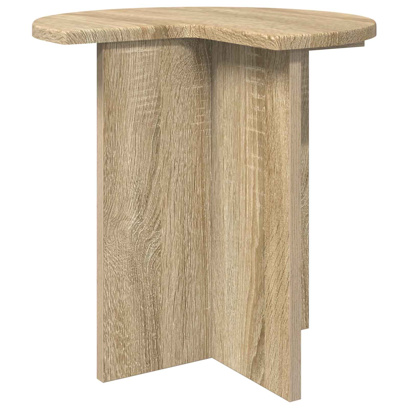 Beistelltisch 2 pcs Sonoma-Eiche Ø 39 x 38 cm Holzwerkstoff
