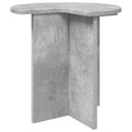 Beistelltisch mit Speicher Betongrau Ø 39 x 38 cm Holzwerkstoff