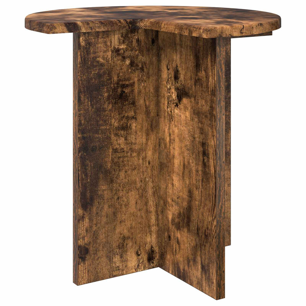 Beistelltisch Geräucherte Eiche Ø 39 x 38 cm Holzwerkstoff