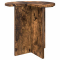 Beistelltisch Geräucherte Eiche Ø 39 x 38 cm Holzwerkstoff