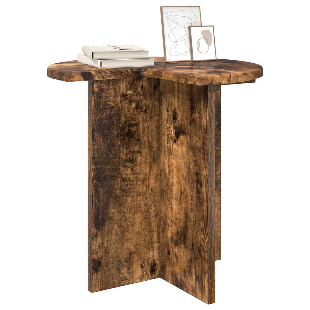 Beistelltisch Geräucherte Eiche Ø 39 x 38 cm Holzwerkstoff
