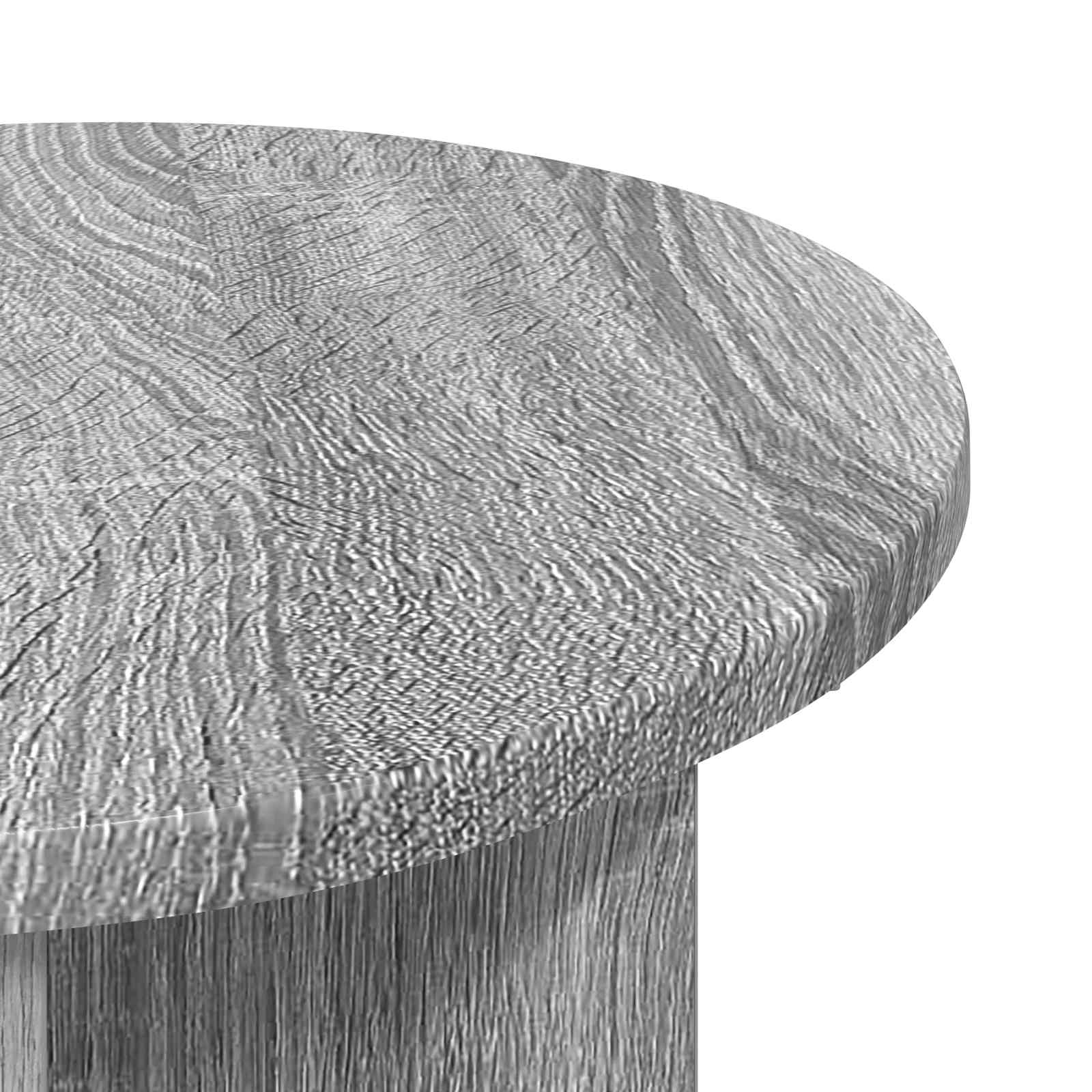 Beistelltisch Graues Sonoma Ø 39 x 38 cm Holzwerkstoff