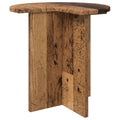 Beistelltisch mit Speicher Altholz Ø 39 x 38 cm Holzwerkstoff