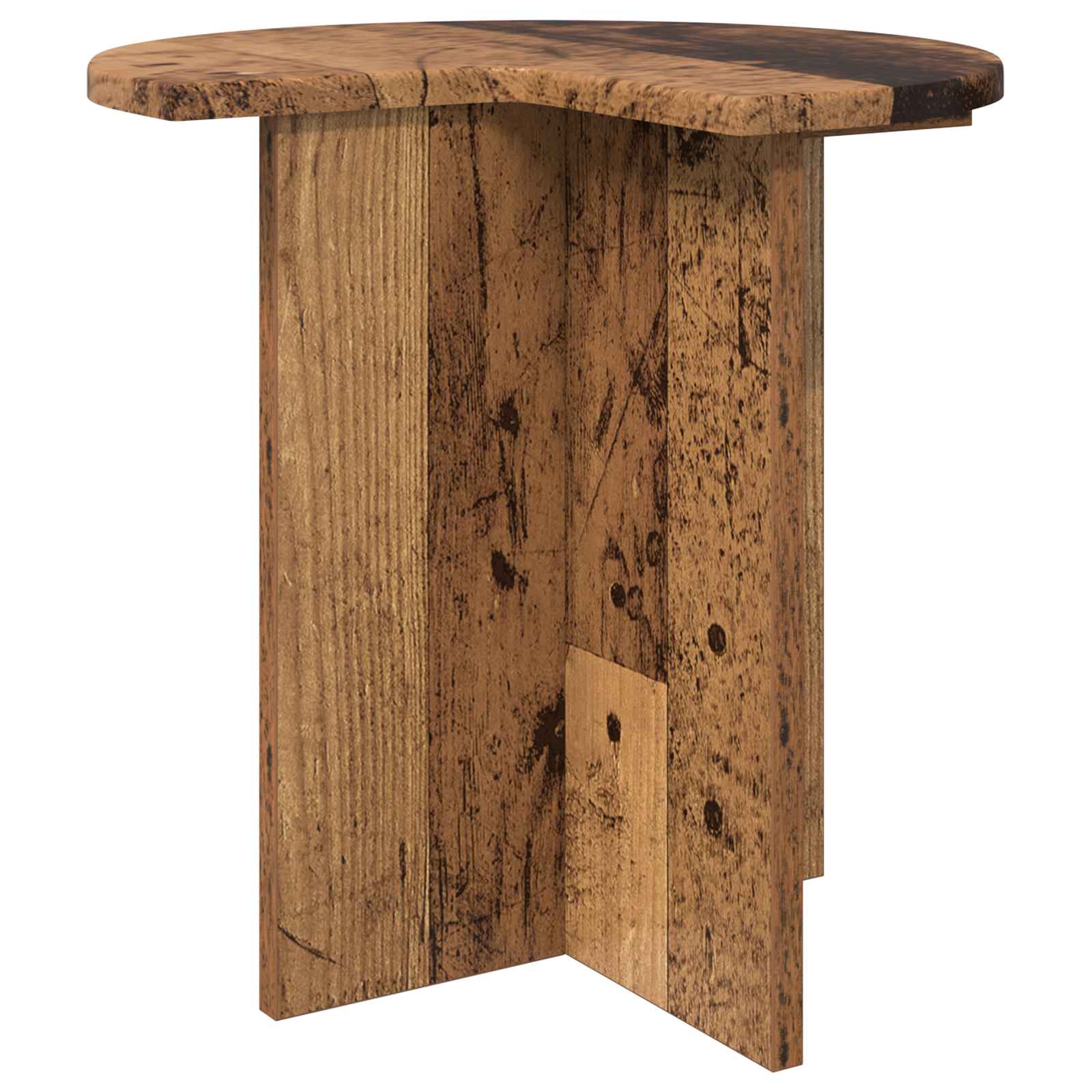 Beistelltisch 2 pcs Altholz Ø 39 x 38 cm Holzwerkstoff