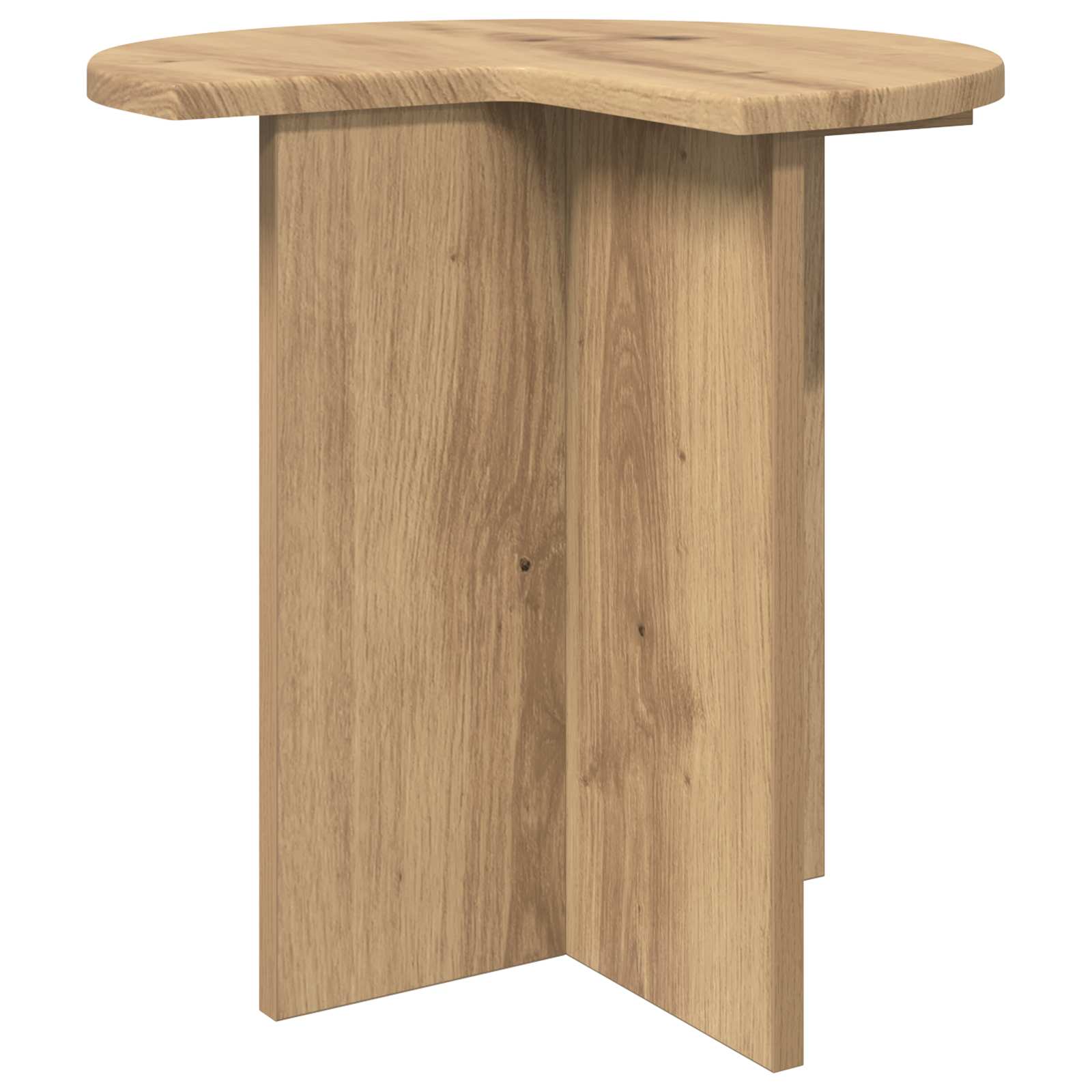 Beistelltisch Artisan-Eiche Ø 39 x 38 cm Holzwerkstoff