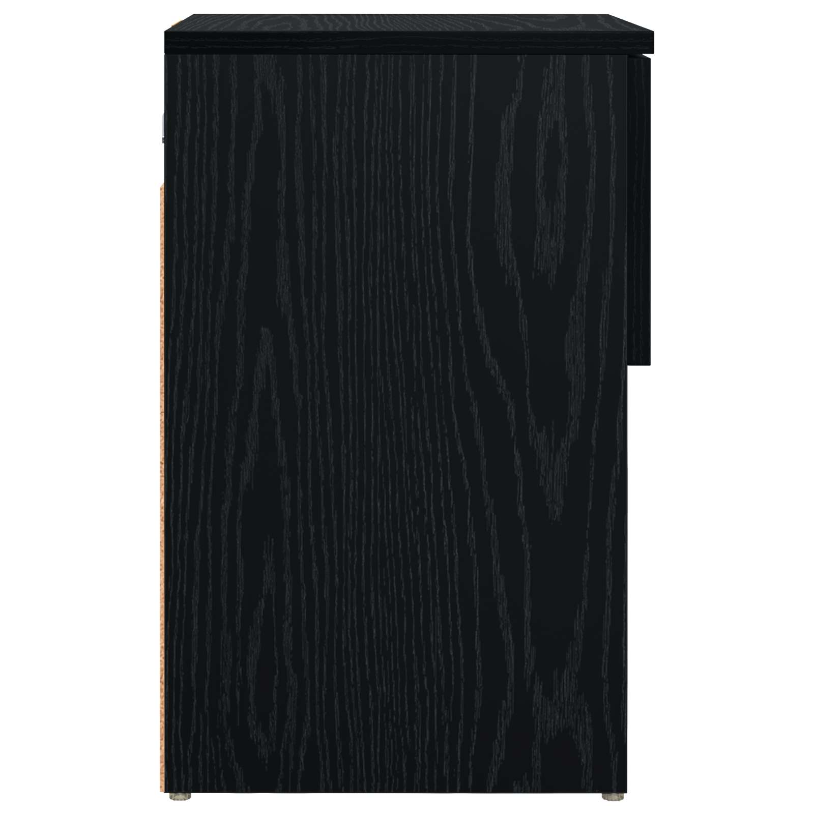Bettschrank 2 pcs Schwarze Eiche 29 x 31,5 x 49 cm