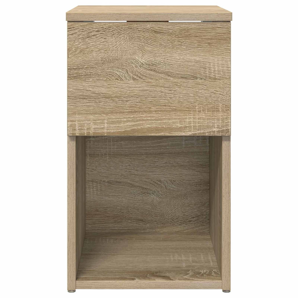 Bettschrank Sonoma-Eiche 29 x 31,5 x 49 cm Holzwerkstoff
