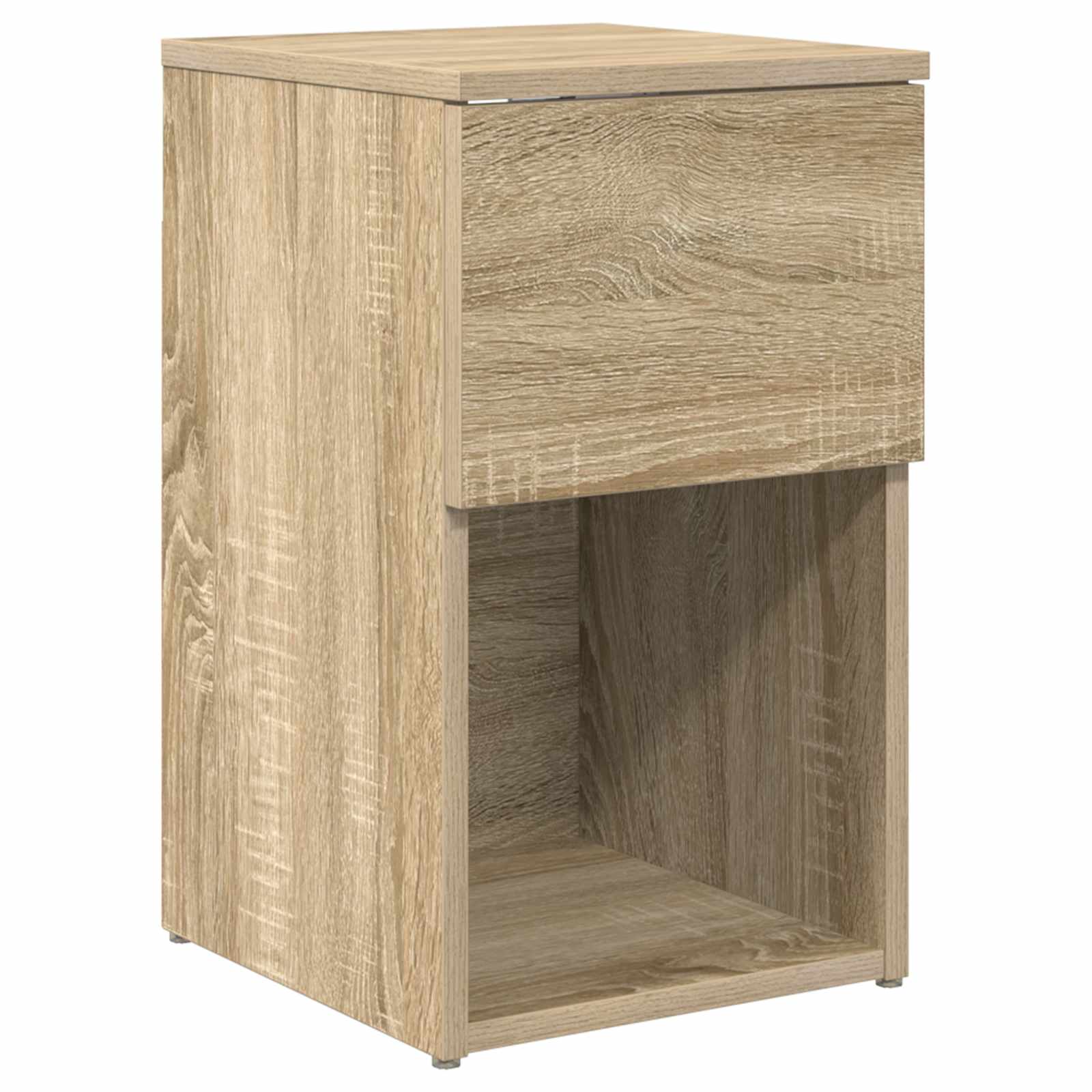 Bettschrank 2 pcs Sonoma-Eiche 29 x 31,5 x 49 cm Holzwerkstoff