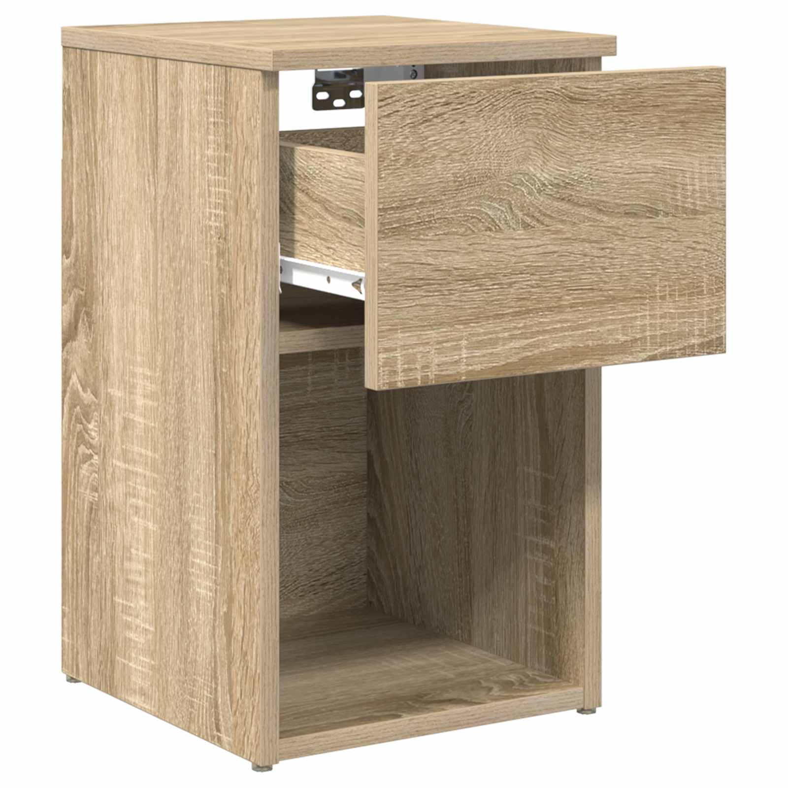 Bettschrank 2 pcs Sonoma-Eiche 29 x 31,5 x 49 cm Holzwerkstoff