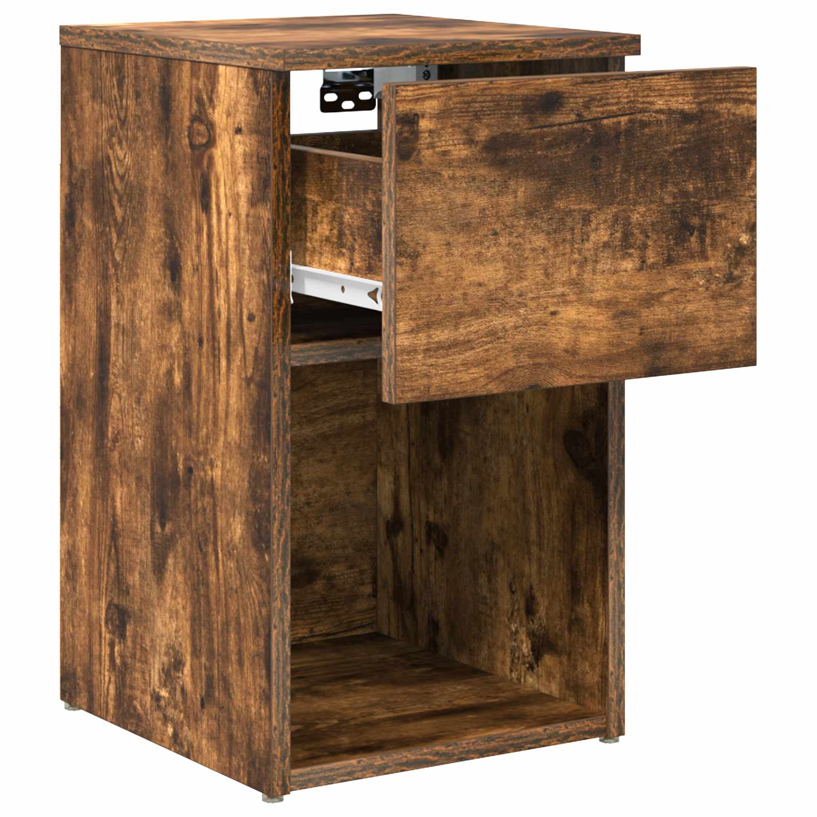 Bettschrank Geräucherte Eiche 29 x 31,5 x 49 cm Holzwerkstoff