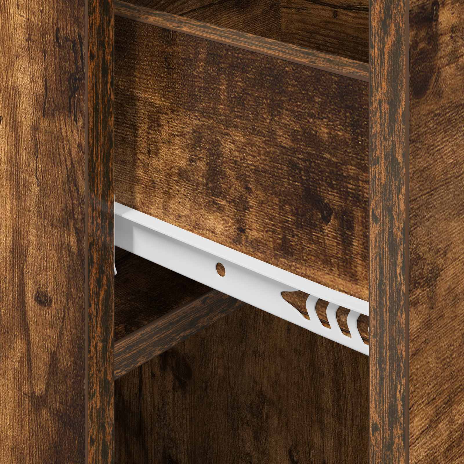 Bettschrank 2 pcs Geräucherte Eiche 29 x 31,5 x 49 cm