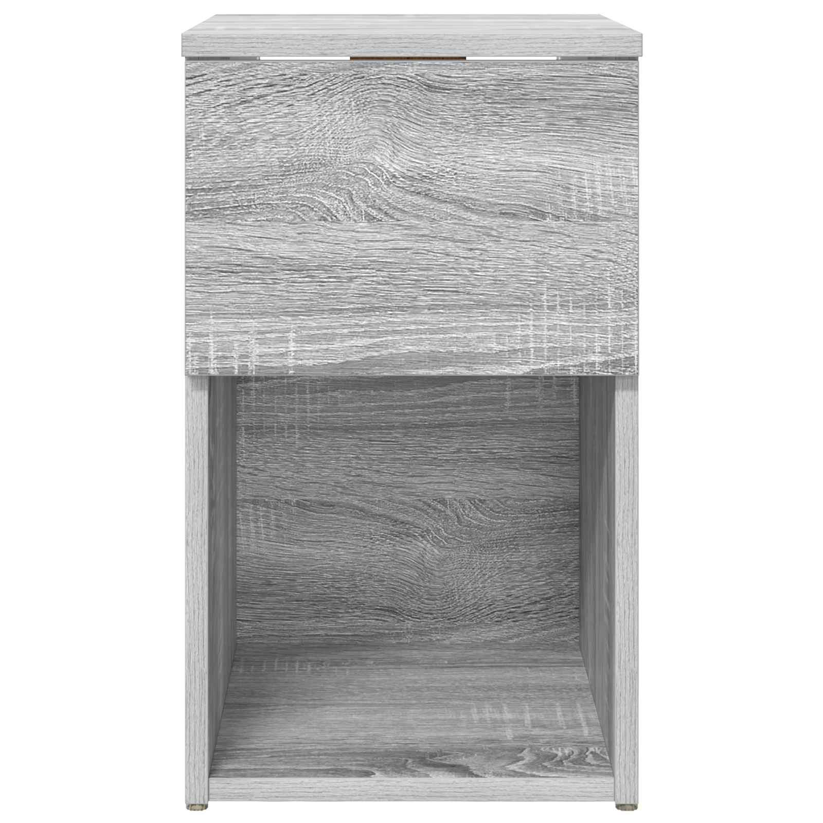Bettschrank 2 pcs Graues Sonoma 29 x 31,5 x 49 cm Holzwerkstoff