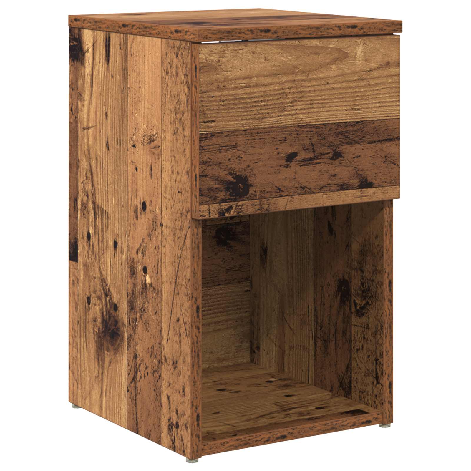 Bettschrank Altholz 29 x 31,5 x 49 cm Holzwerkstoff