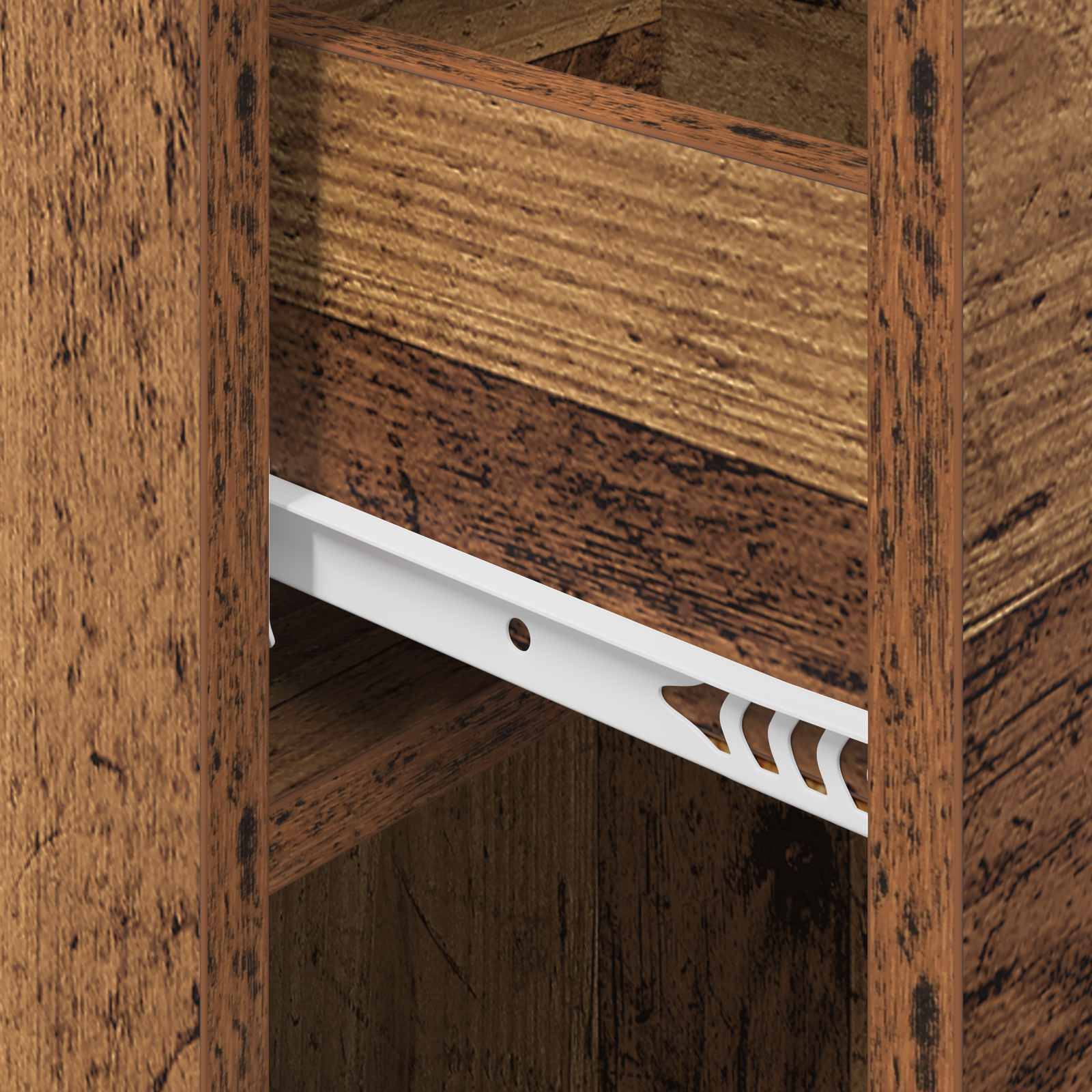 Bettschrank 2 pcs Altholz 29 x 31,5 x 49 cm Holzwerkstoff