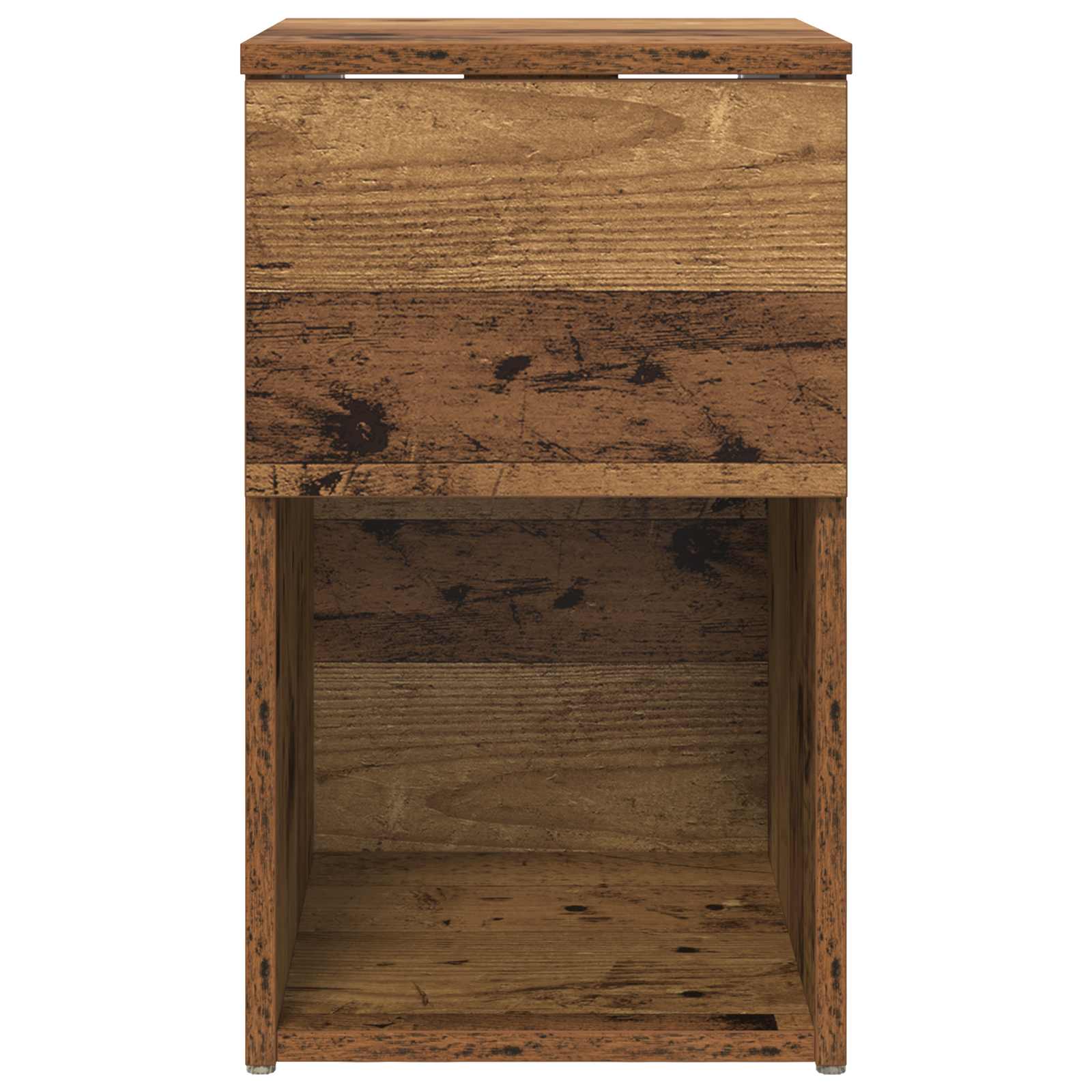 Bettschrank 2 pcs Altholz 29 x 31,5 x 49 cm Holzwerkstoff