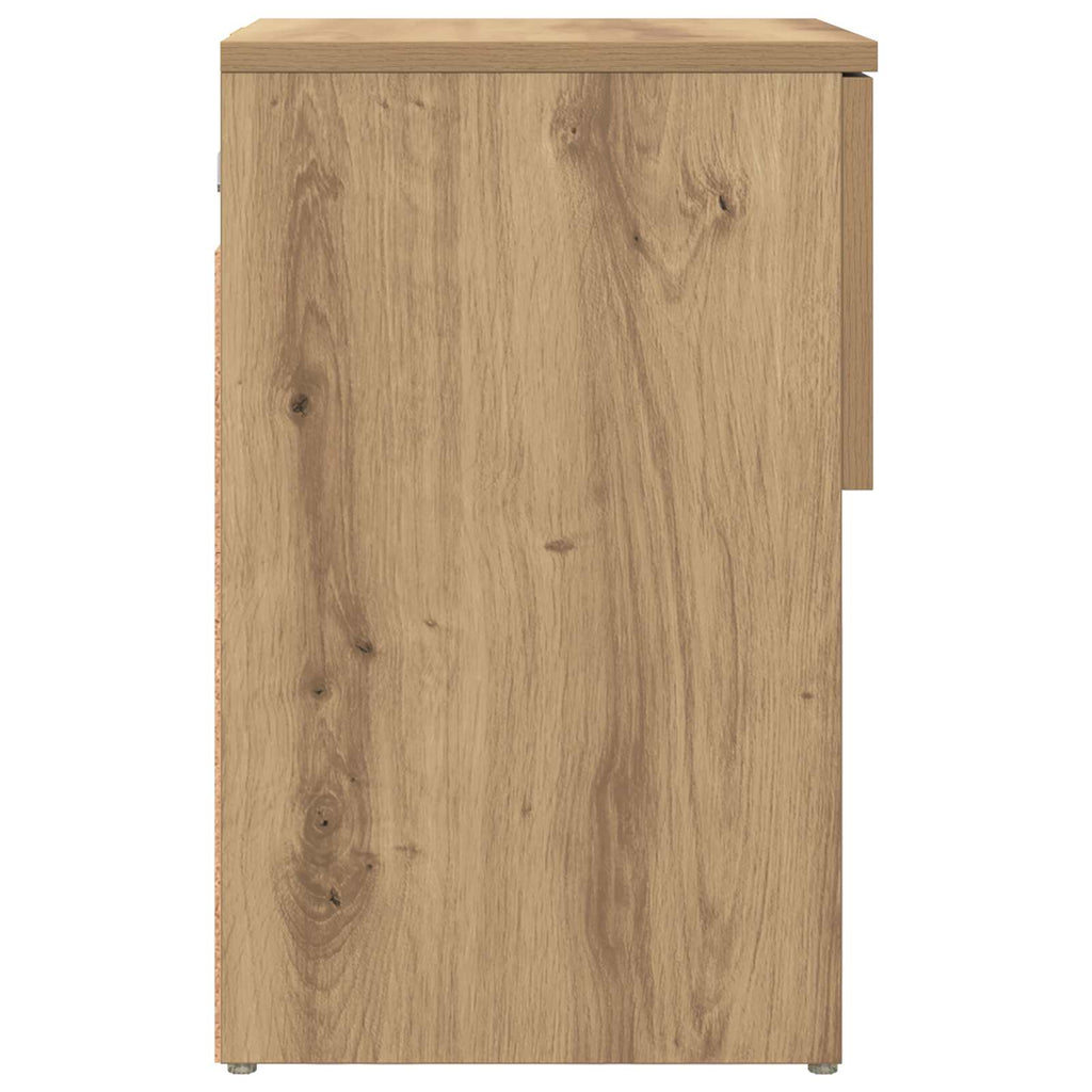 Bettschrank Artisan-Eiche 29 x 31,5 x 49 cm Holzwerkstoff