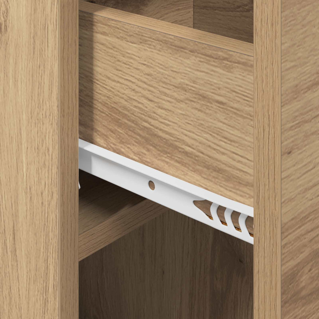 Bettschrank 2 pcs Artisan-Eiche 29 x 31,5 x 49 cm Holzwerkstoff