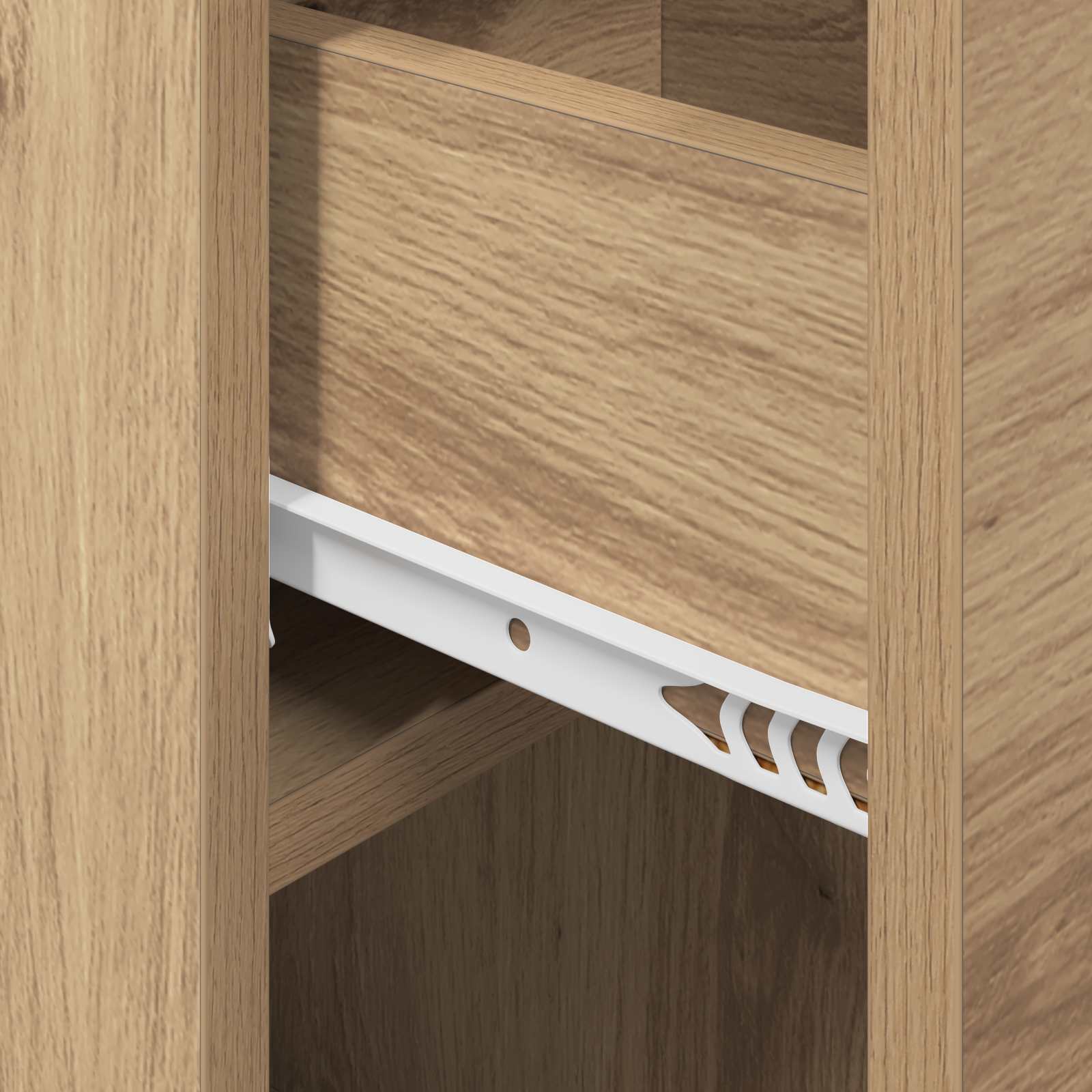Bettschrank 2 pcs Artisan-Eiche 29 x 31,5 x 49 cm Holzwerkstoff