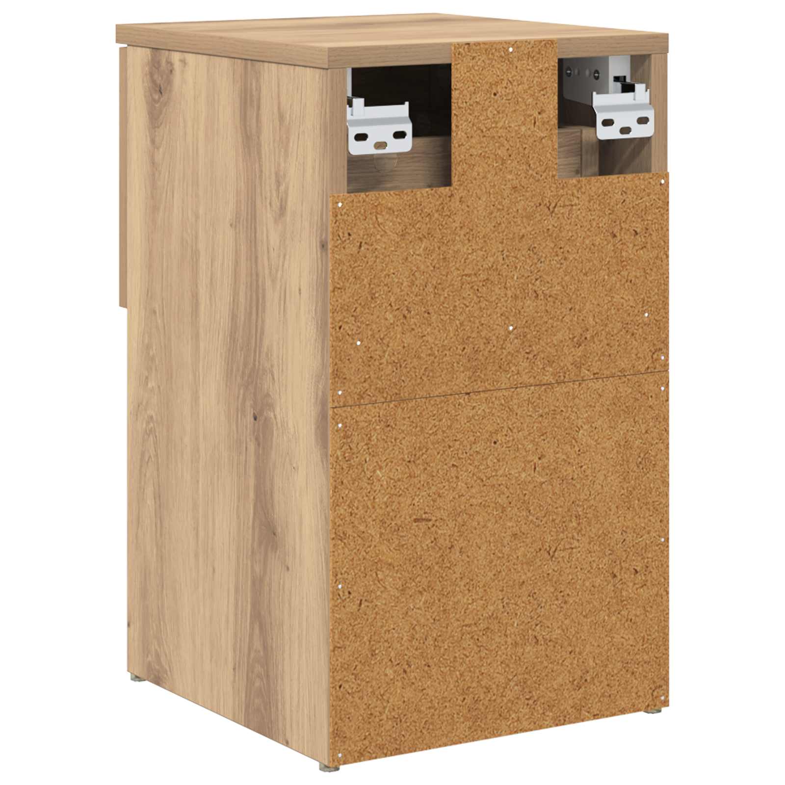 Bettschrank 2 pcs Artisan-Eiche 29 x 31,5 x 49 cm Holzwerkstoff