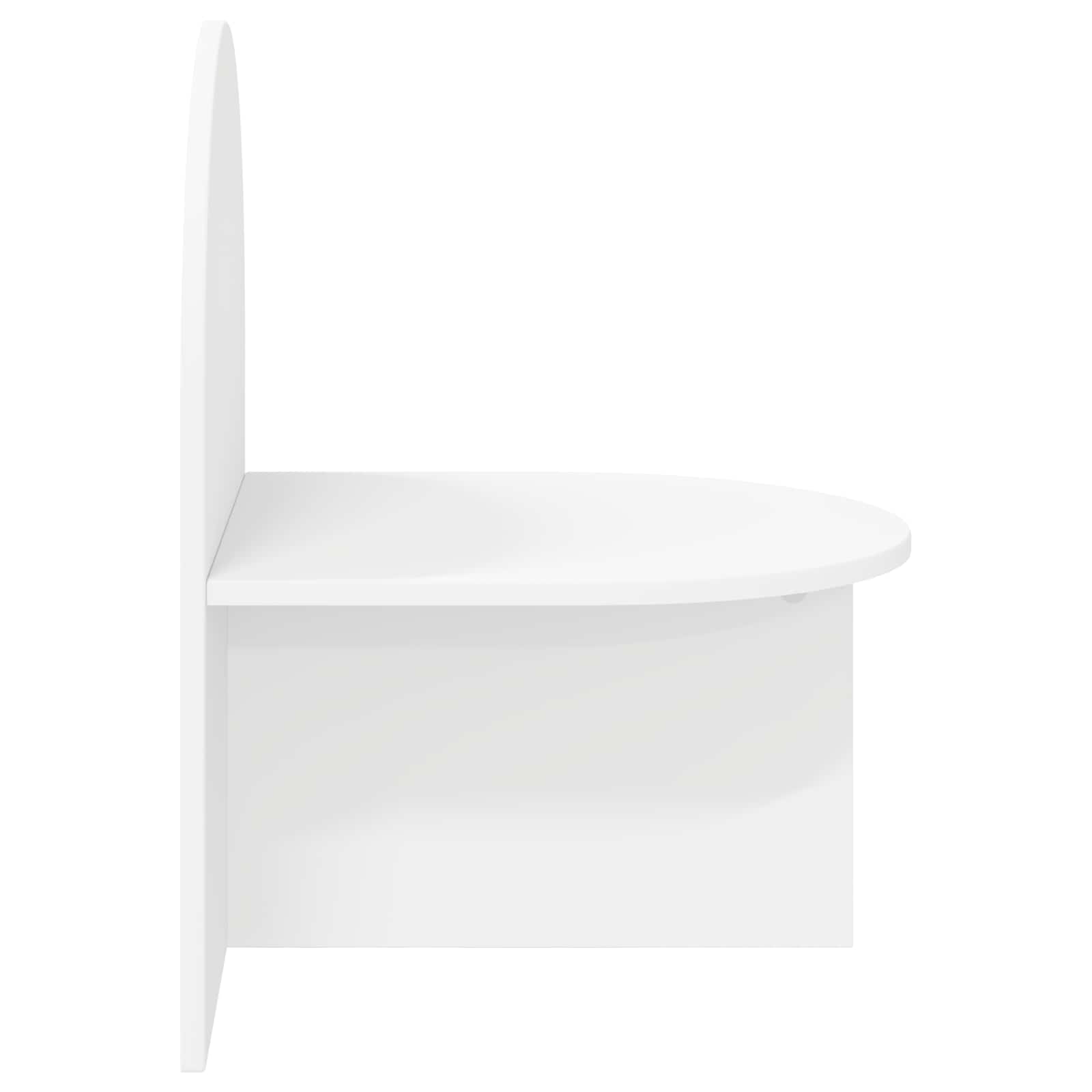 Nachttisch 2 pcs Weiß 48 x 49 x 65 cm Holzwerkstoff