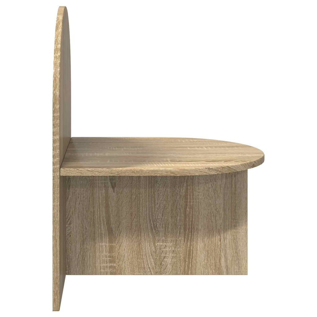 Nachttisch 2 pcs Sonoma-Eiche 48 x 49 x 65 cm Holzwerkstoff