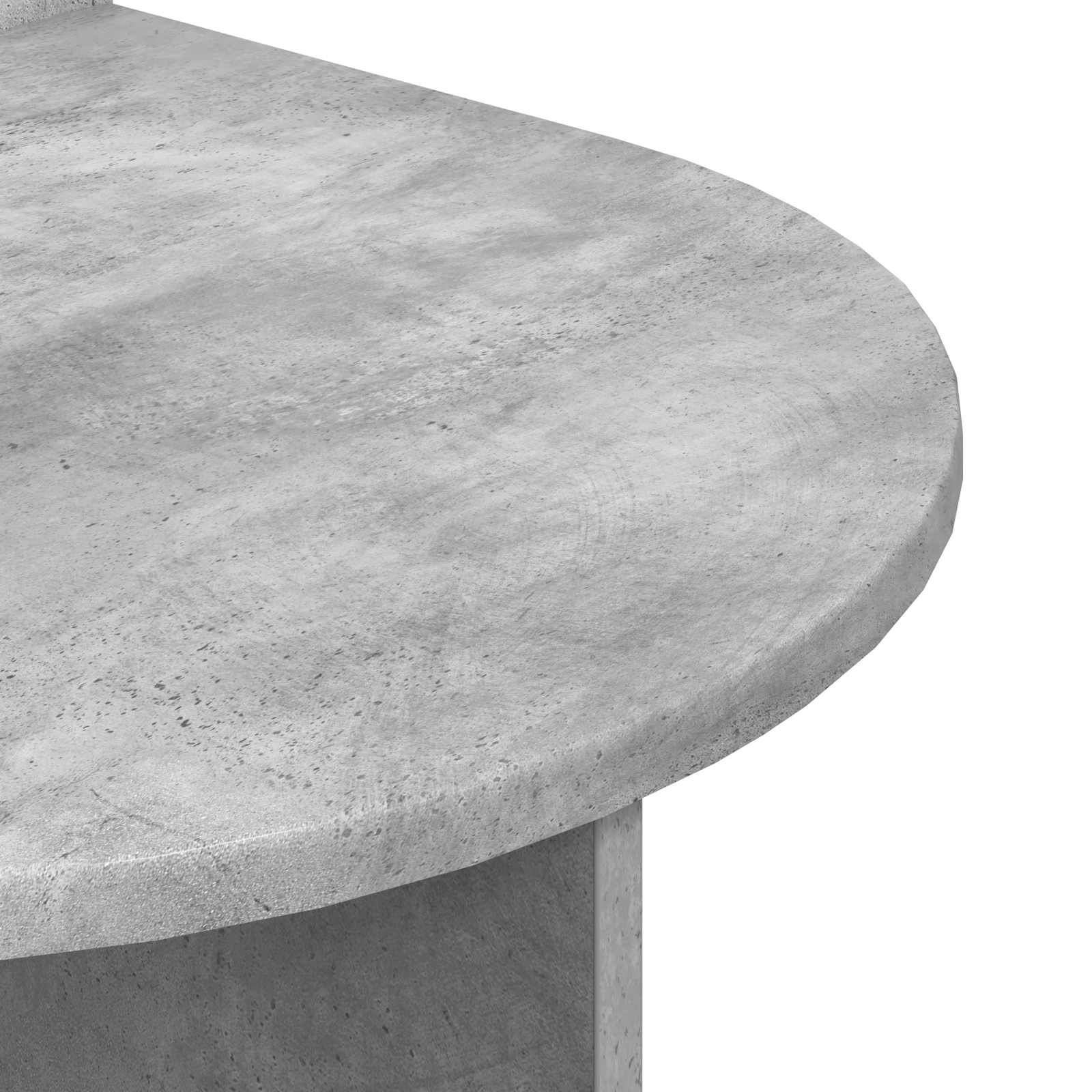 Nachttisch 2 pcs Betongrau 48 x 49 x 65 cm Holzwerkstoff